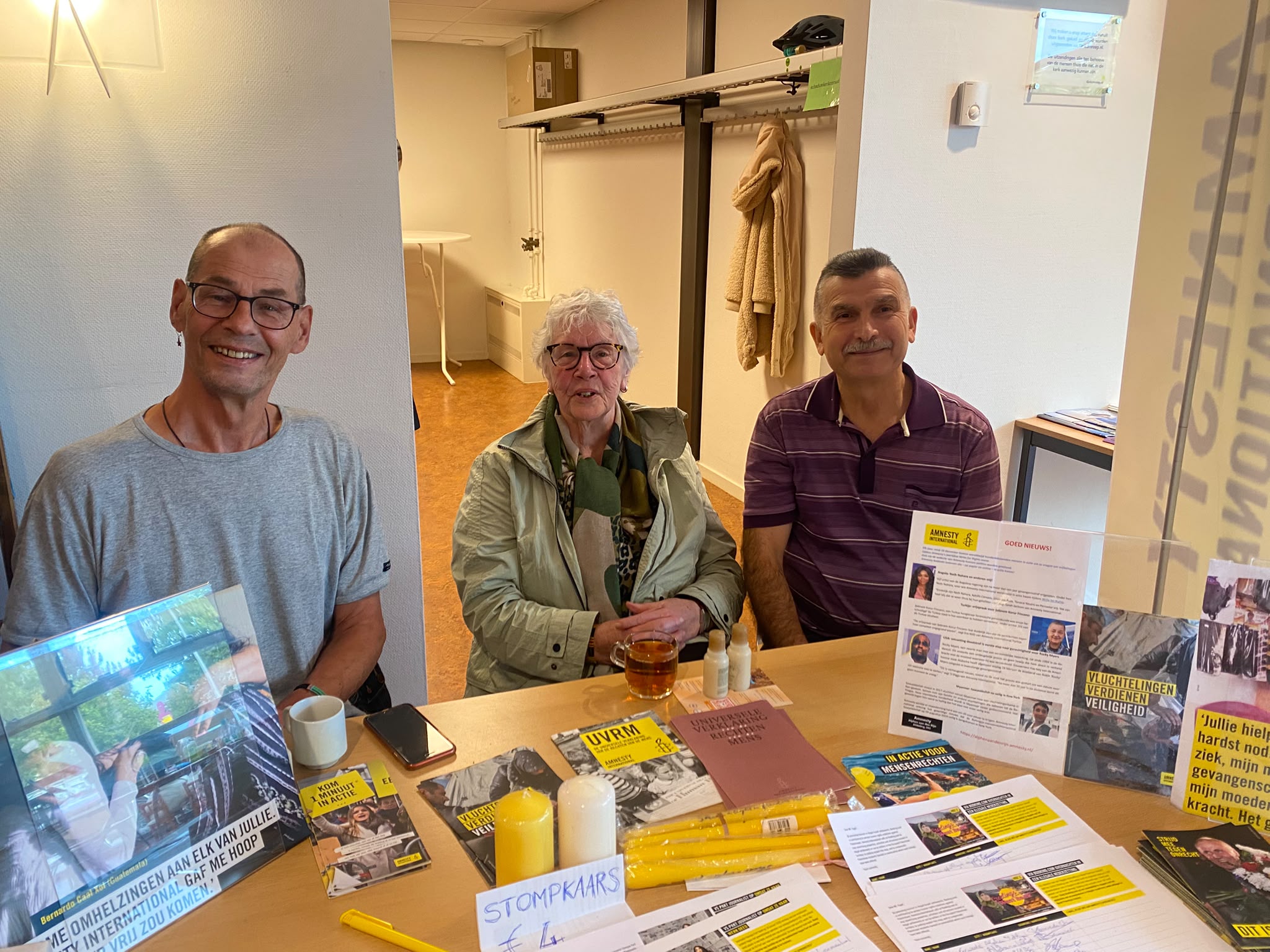 Thea Orhan en Frank naar Diaconiedag Lichtkring 26 9 02